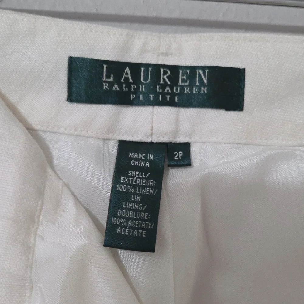 Ralph Lauren Women's Cream Trousers - Picture 3 of 4